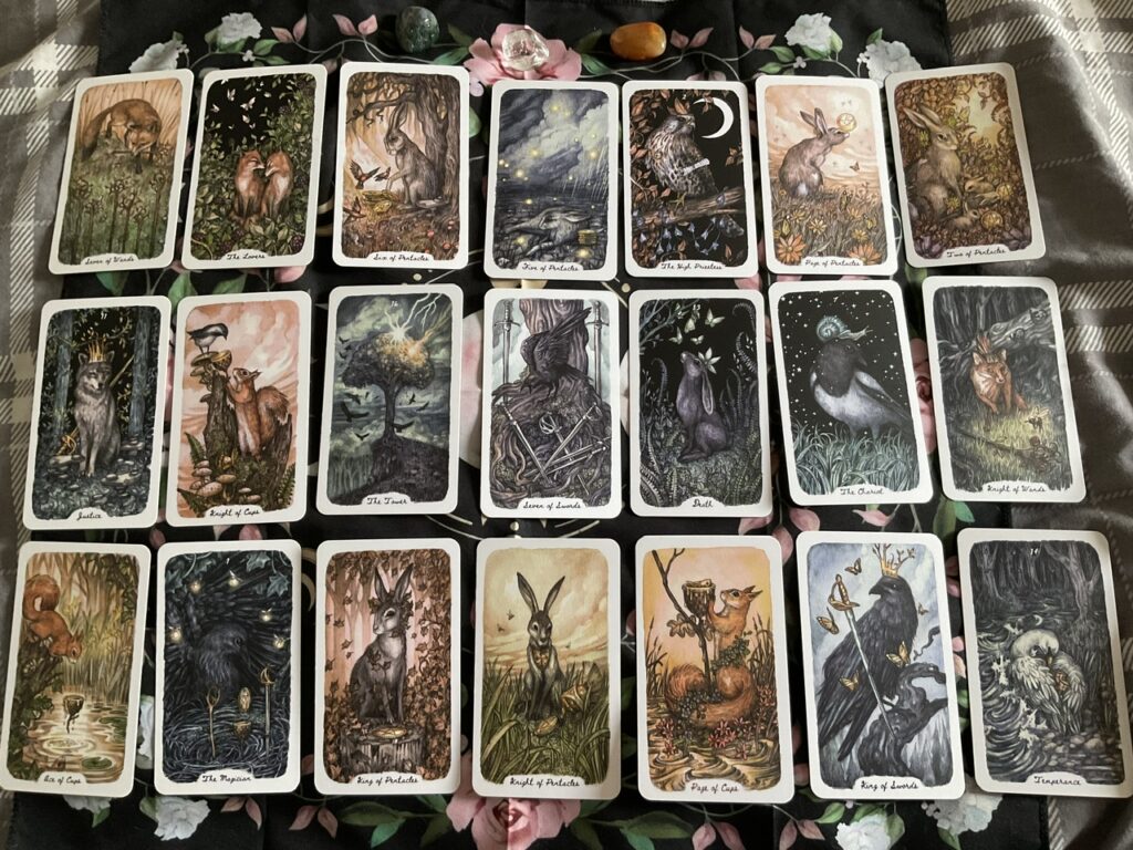 Big tarot spread - The Romany 