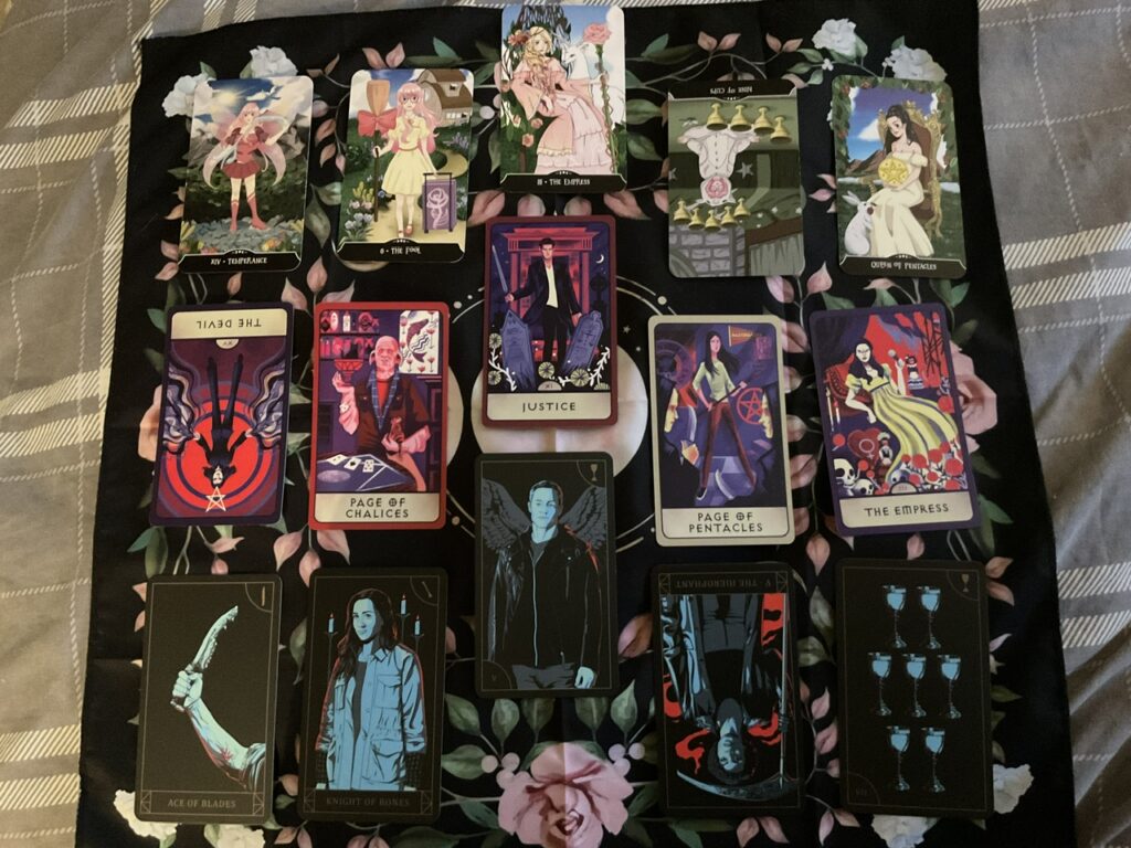 Mental health check in - a 15 card spread